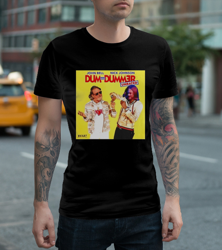 John Bell Nick Johnson Dum And Dummer Unrated MLB WSP T-Shirt