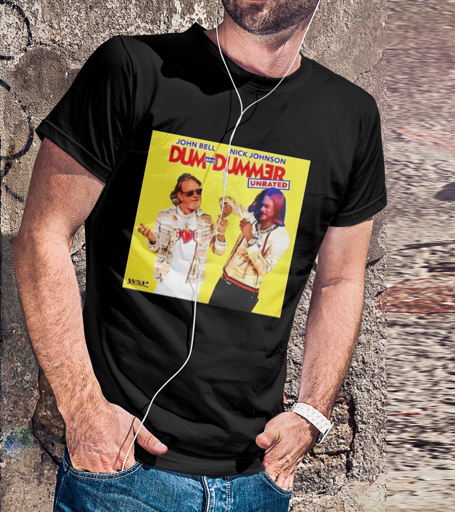 John Bell Nick Johnson Dum And Dummer Unrated MLB WSP T-Shirt