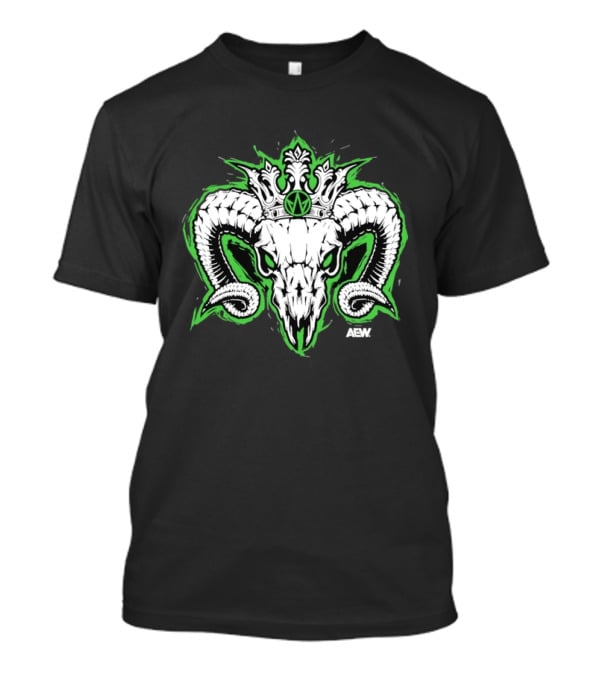 Will Ospreay GOATed Crowned Ram Skull Youth T-Shirt