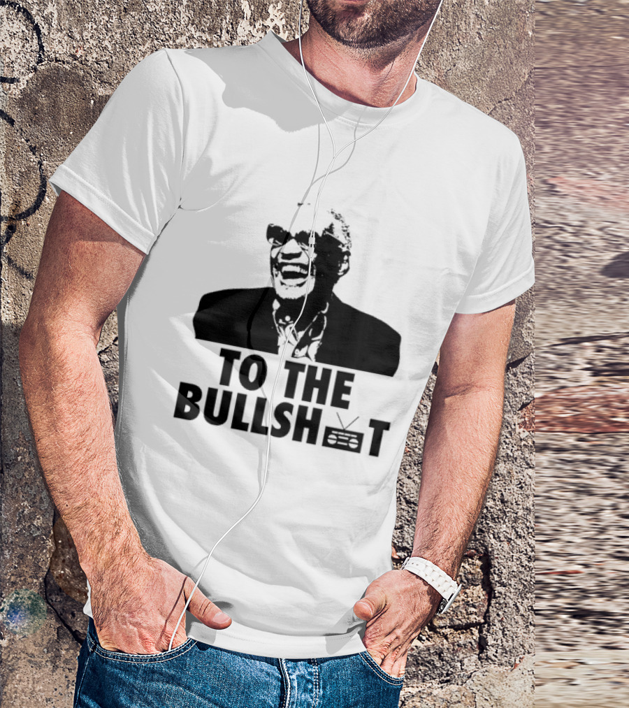 Ray Charles Wearing Sunglasses To The Bullshit TV T-Shirt