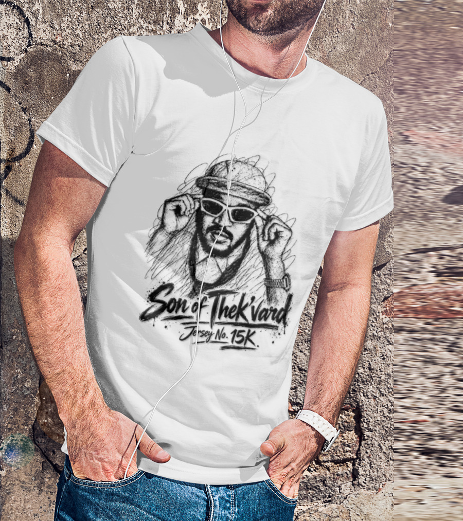 Son Of Thekvard Jersey No 15K Bold Sketch T-Shirt