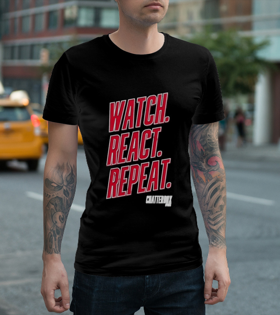 REACT REPEAT Chatterbox Sports T-Shirt
