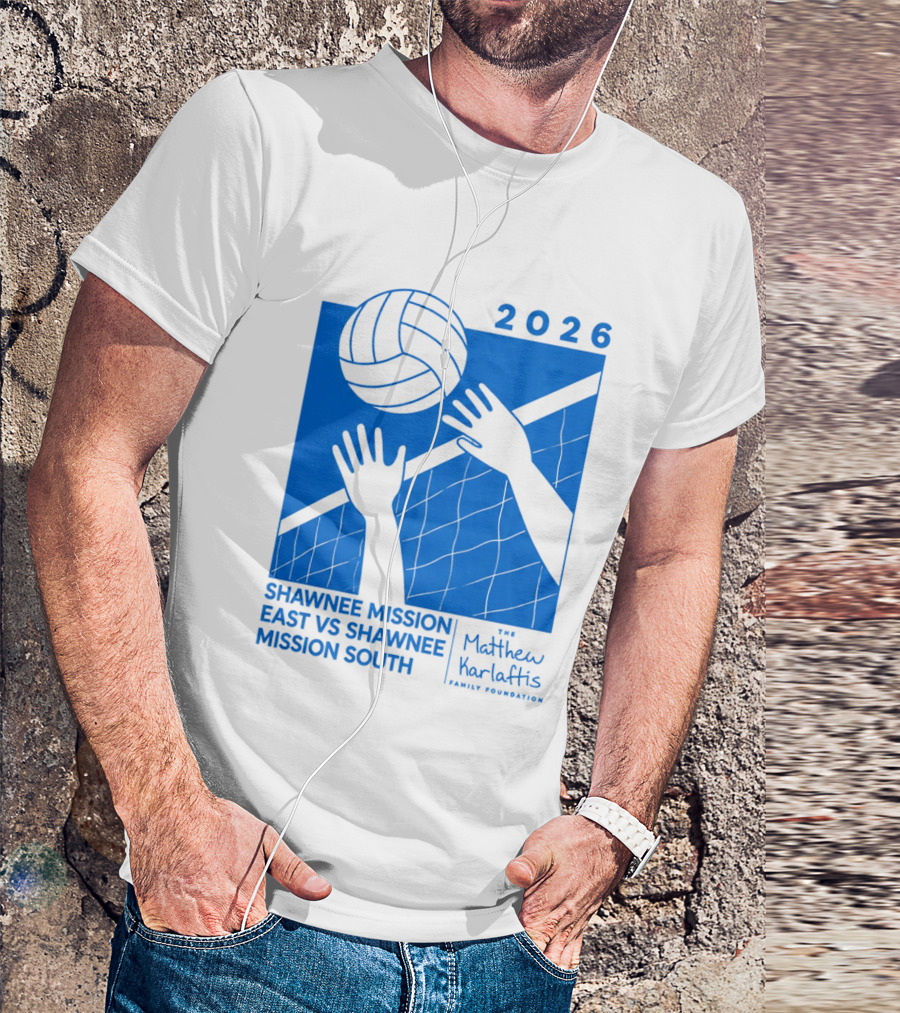 Shawnee Mission East Vs Shawnee Mission South Volleyball 2026 T-Shirt