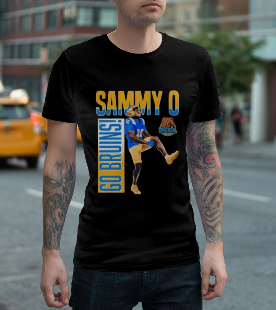 UCLA Bruins No 10 Sammy O Go Bruins College Football T-Shirt