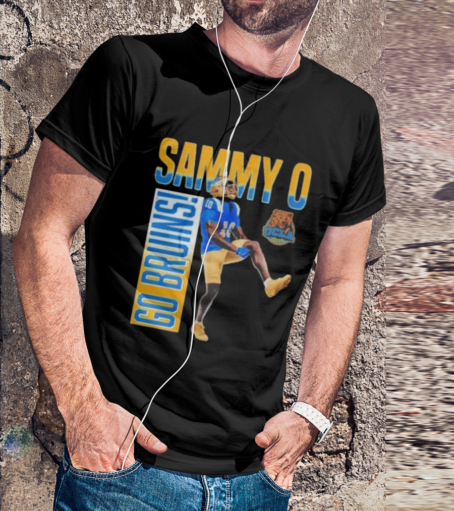 UCLA Bruins No 10 Sammy O Go Bruins College Football T-Shirt