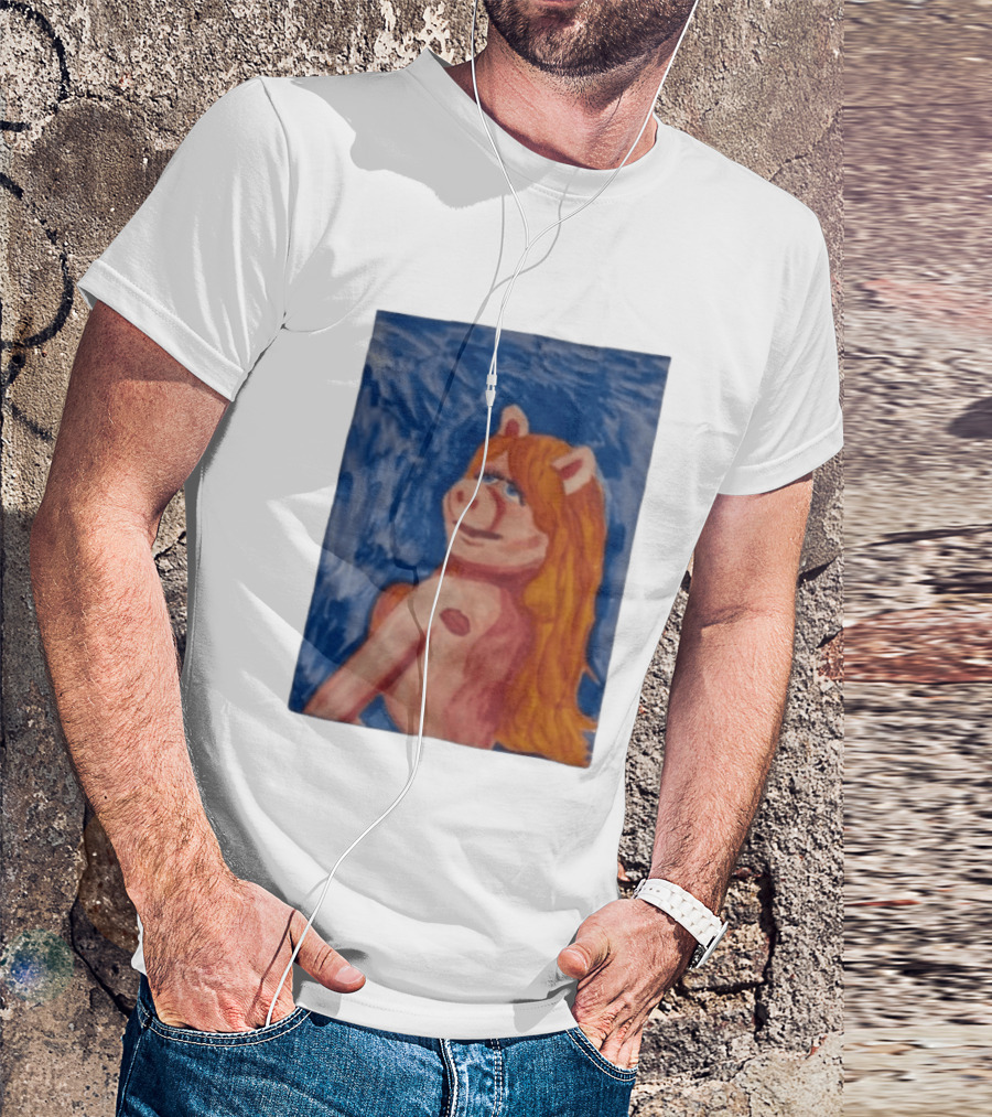 Miss Piggy Carpenter Painting The Muppets Miss Piggy Venus T-Shirt