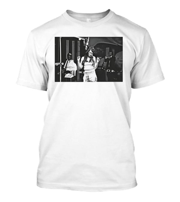 Sharon Tate 1960s Studio Session With Musicians T-Shirt