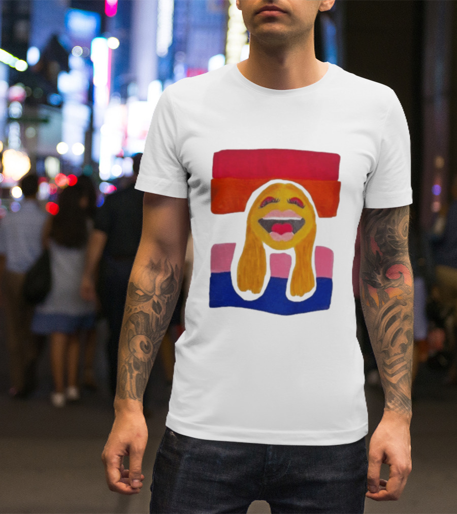 Janice Muppet Character With Lesbian Pride Colors LGBTQ The Muppets T-Shirt