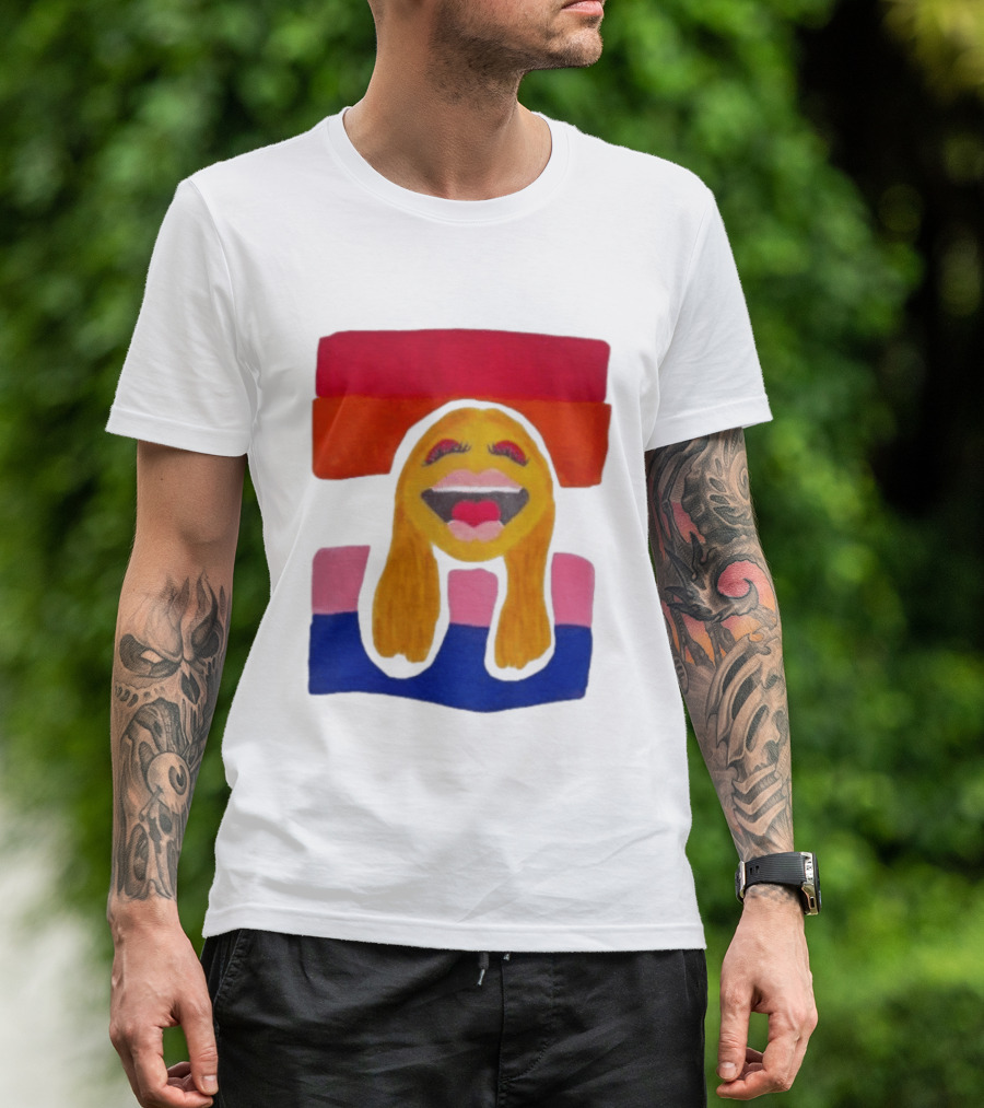 Janice Muppet Character With Lesbian Pride Colors LGBTQ The Muppets T-Shirt