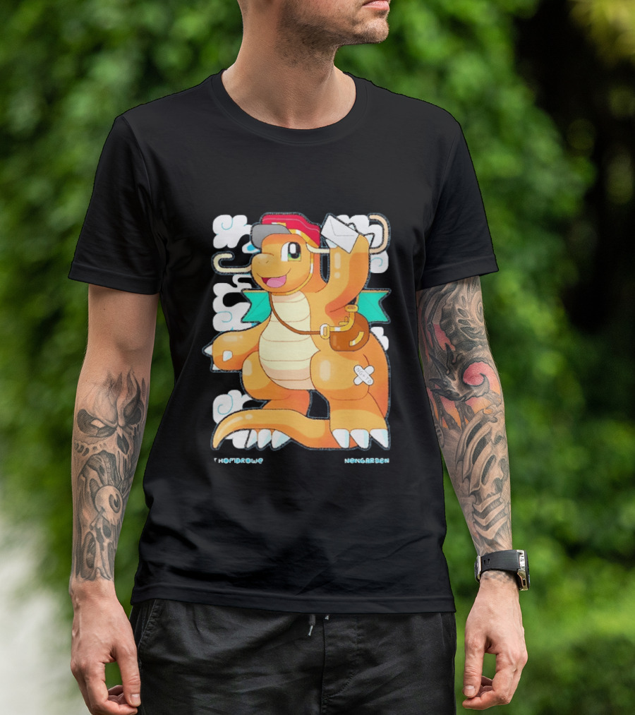 Thomdrower Nengarden Dragonite Mail Carrier T-Shirt