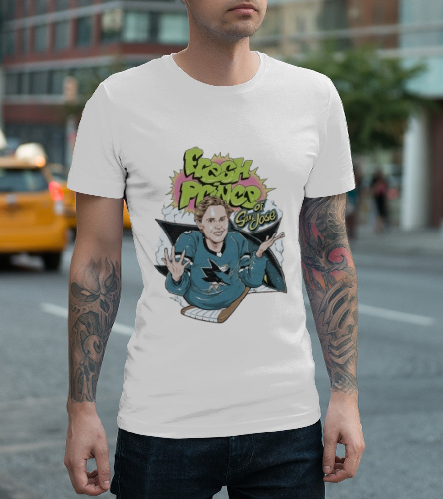 Fresh Prince Of San Jose San Jose Sharks Hockey Player T-Shirt