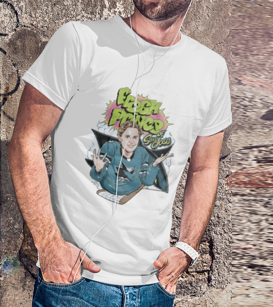 Fresh Prince Of San Jose San Jose Sharks Hockey Player T-Shirt