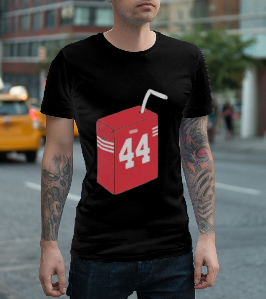 Kyle Juszczyk Juice Box Pack 44 San Francisco 49ers T-Shirt