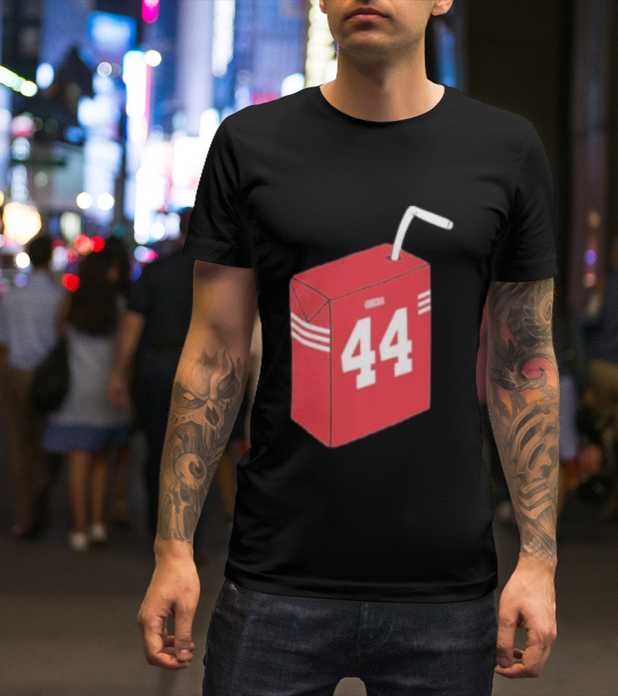 Kyle Juszczyk Juice Box Pack 44 San Francisco 49ers T-Shirt