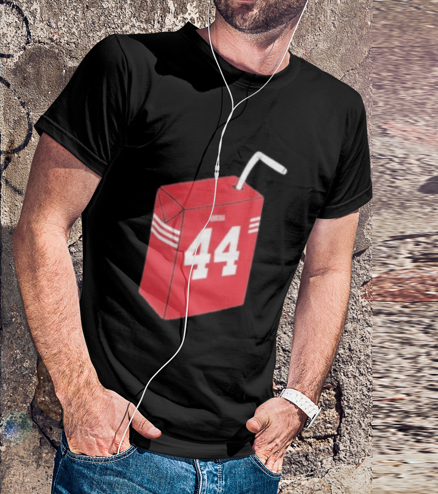 Kyle Juszczyk Juice Box Pack 44 San Francisco 49ers T-Shirt