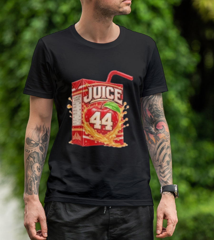 Kyle Juszczyk Juice Box 44 San Francisco 49ers Career Stats T-Shirt