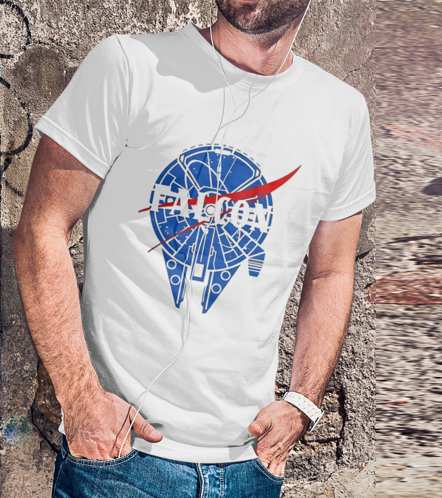Millennium Falcon NASA Star Wars T-Shirt