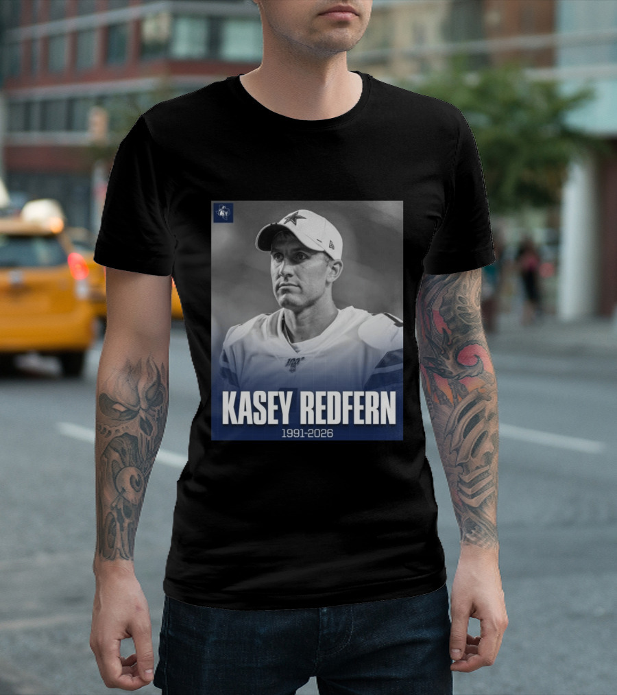 Kasey Redfern 1991 2026 R.I.P Cowboy T-Shirt