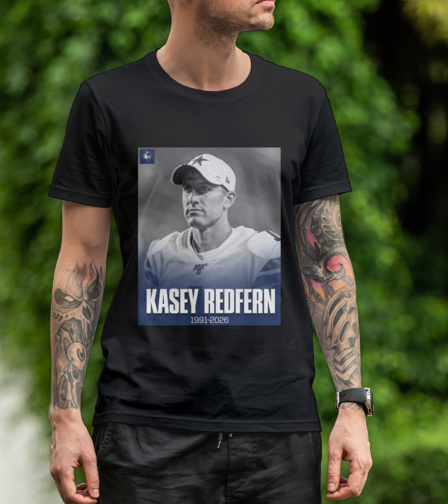 Kasey Redfern 1991 2026 R.I.P Cowboy T-Shirt