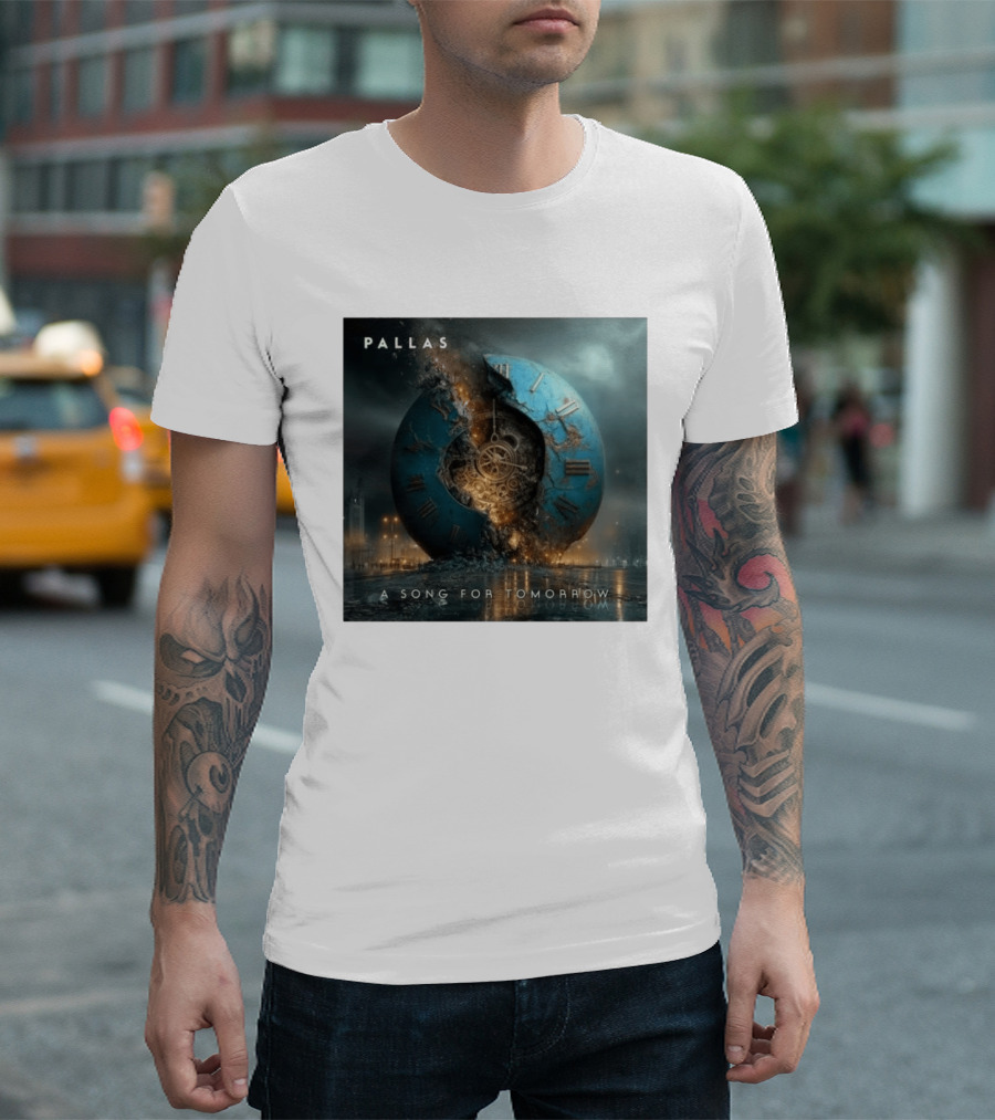 Pallas A Song For Tomorrow Album Featuring Swansong With Alan Reed October Release T-Shirt