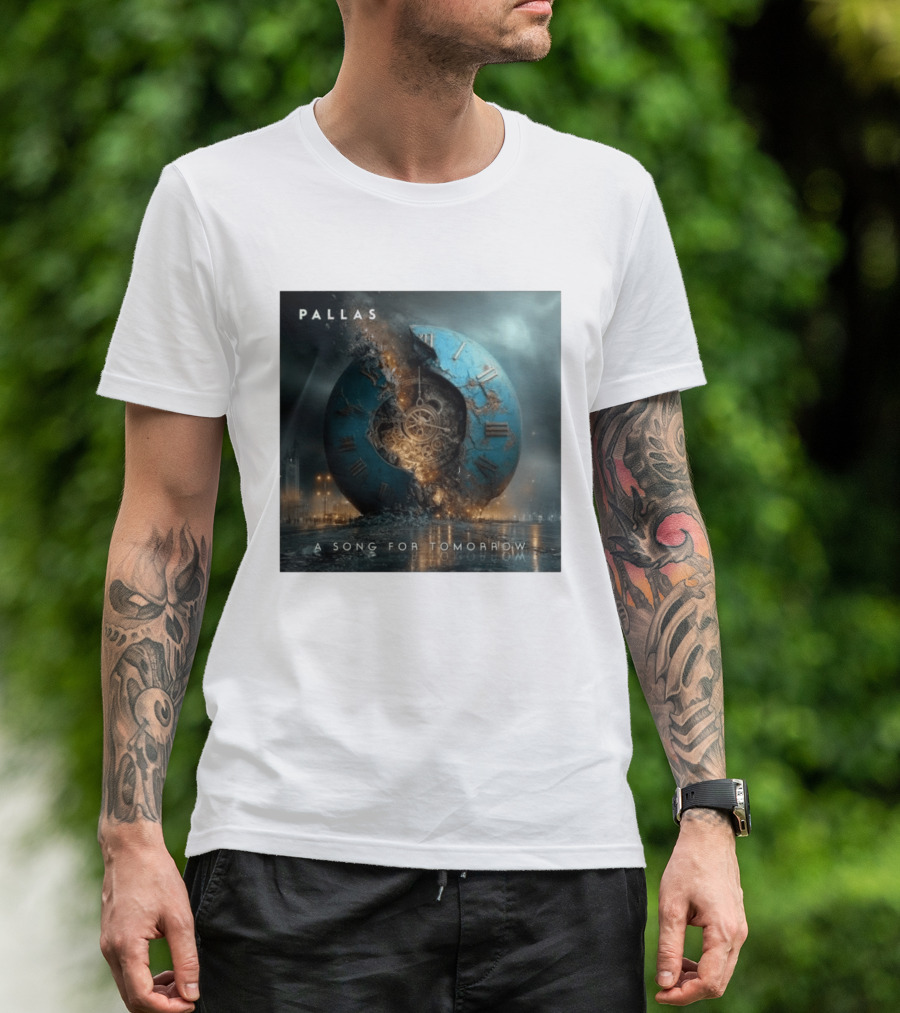 Pallas A Song For Tomorrow Album Featuring Swansong With Alan Reed October Release T-Shirt