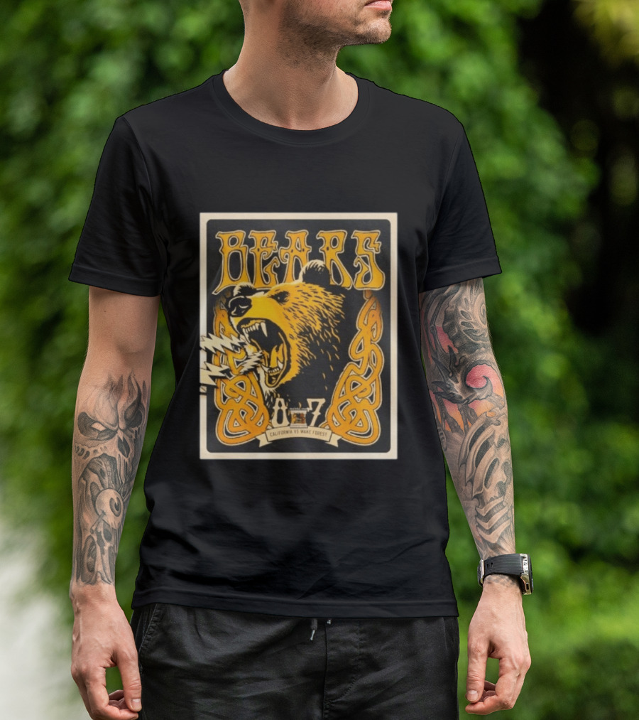 California Vs Wake Forest Bears Grateful Dead Tour 07 T-Shirt