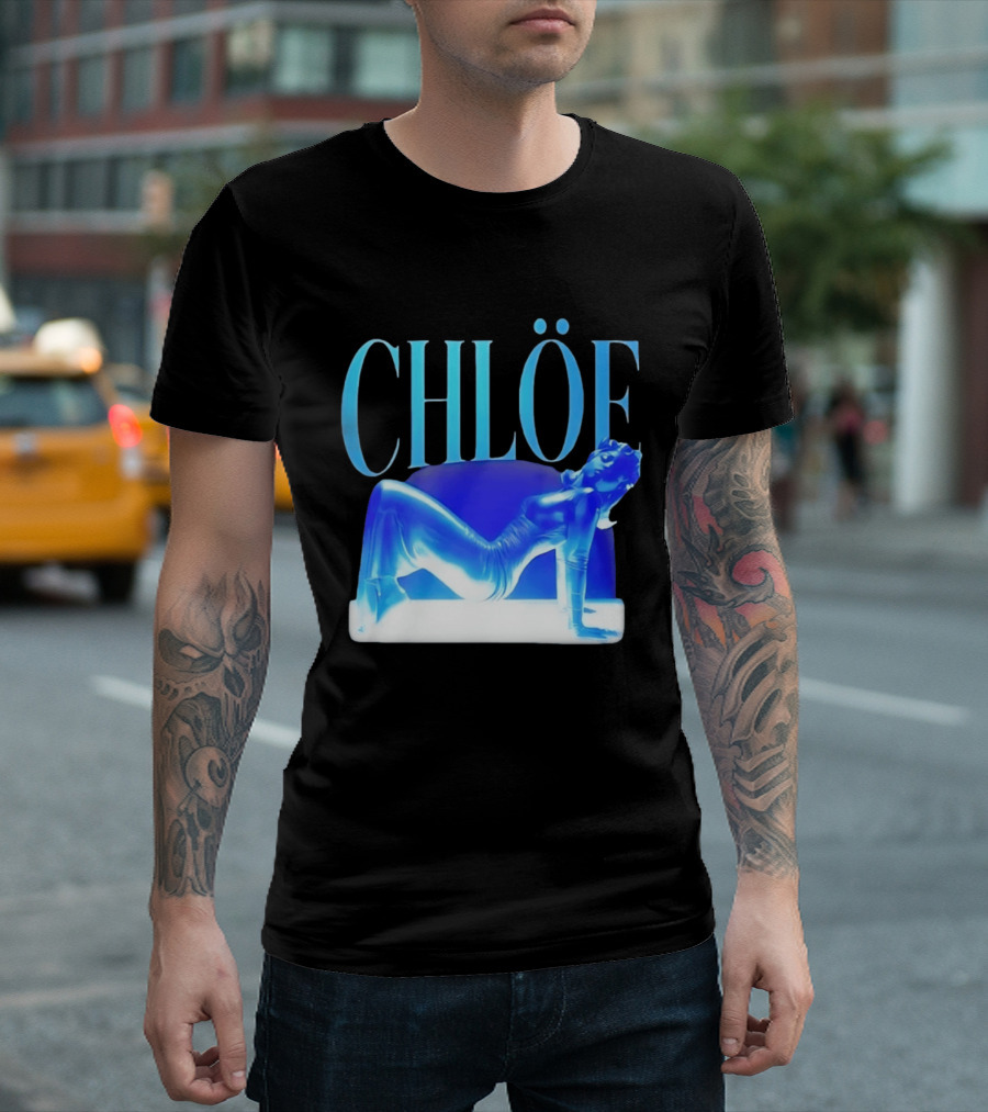 Chloe Blue Aesthetic Fashion T-Shirt