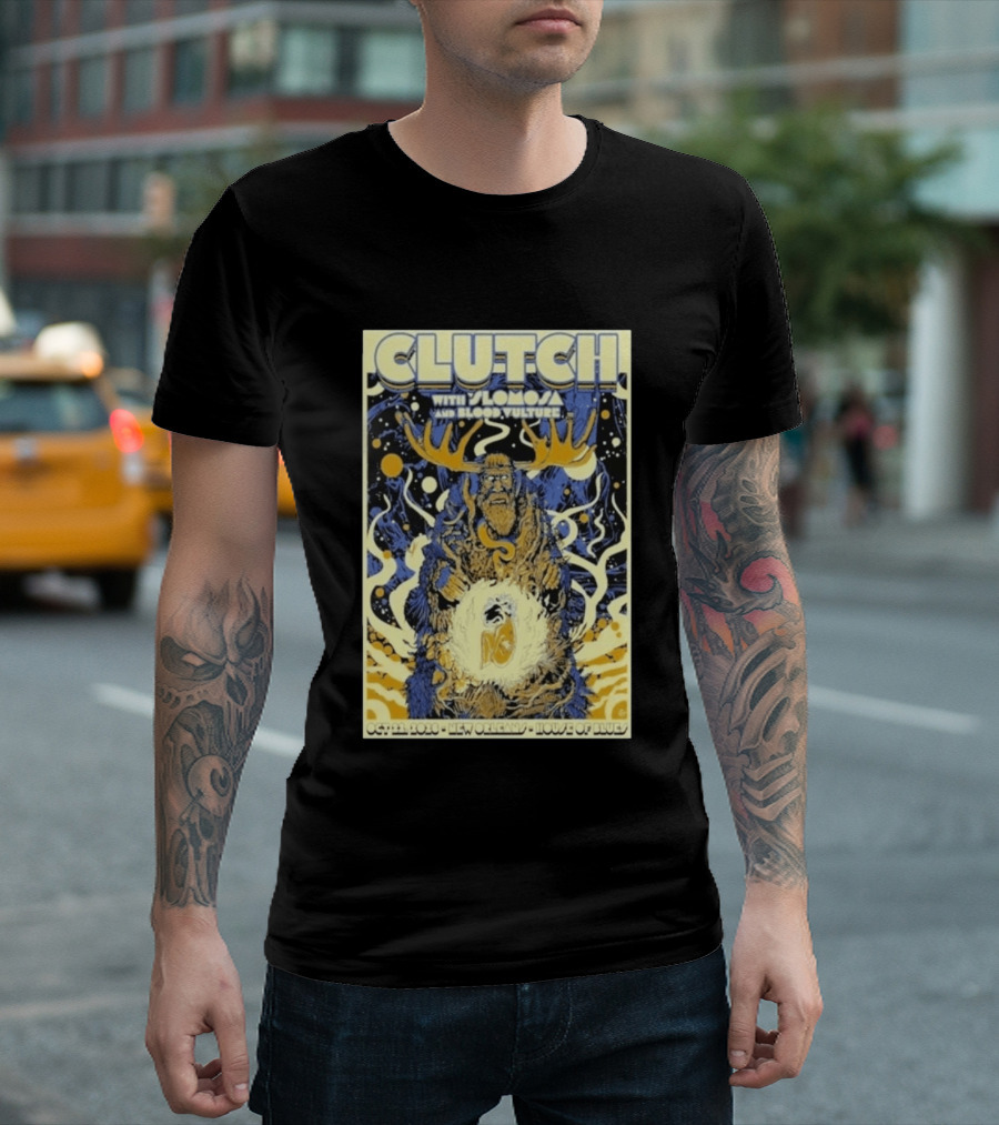 Clutch New Orleans LA House Of Blues October 22 2026 T-Shirt