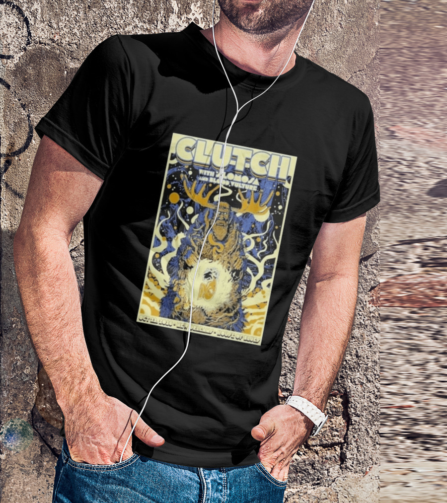 Clutch New Orleans LA House Of Blues October 22 2026 T-Shirt