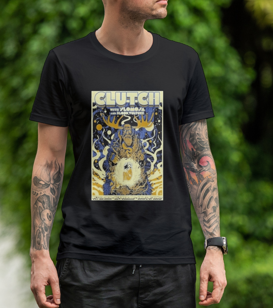 Clutch New Orleans LA House Of Blues October 22 2026 T-Shirt
