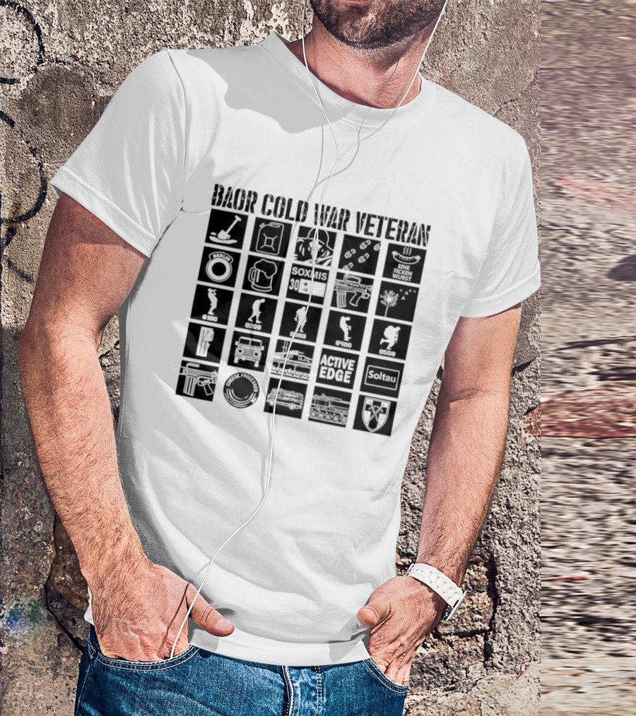 Baor Cold War Veteran Active Edge Soltau Military T-Shirt