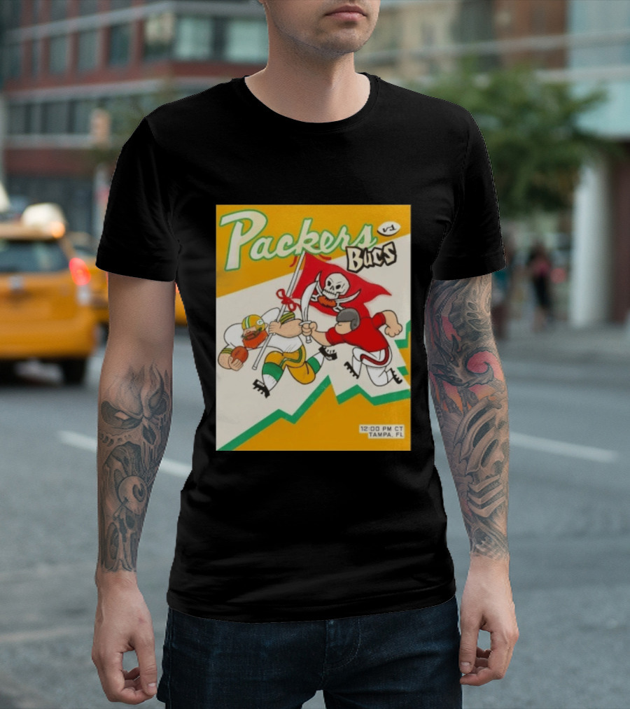 Packers Vs Bucs Game Day Tampa Bay Buccaneers T-Shirt