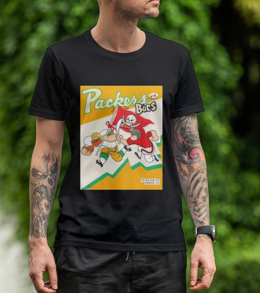 Packers Vs Bucs Game Day Tampa Bay Buccaneers T-Shirt