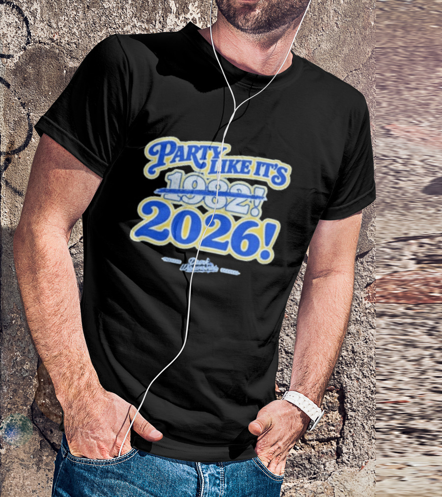 Party Like It’s 1982 And 2026 Drink Wisconsinbly T-Shirt