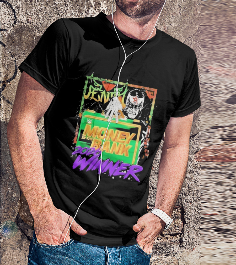 Pentagon Jr Money In The Bank 2026 Winner Wrestling T-Shirt