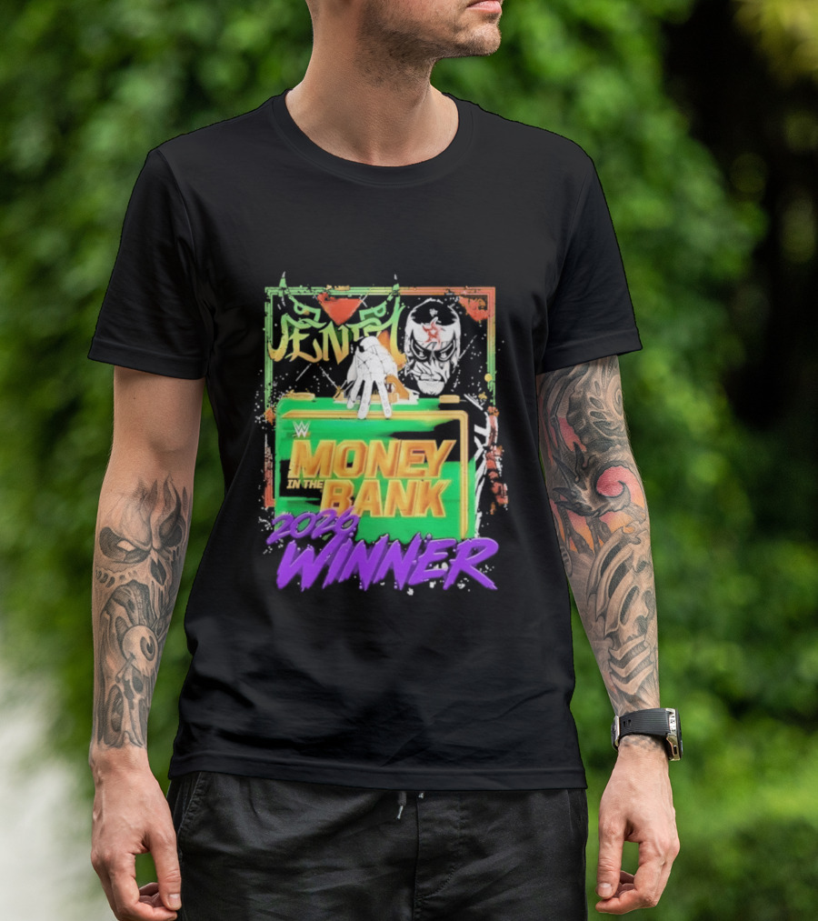 Pentagon Jr Money In The Bank 2026 Winner Wrestling T-Shirt