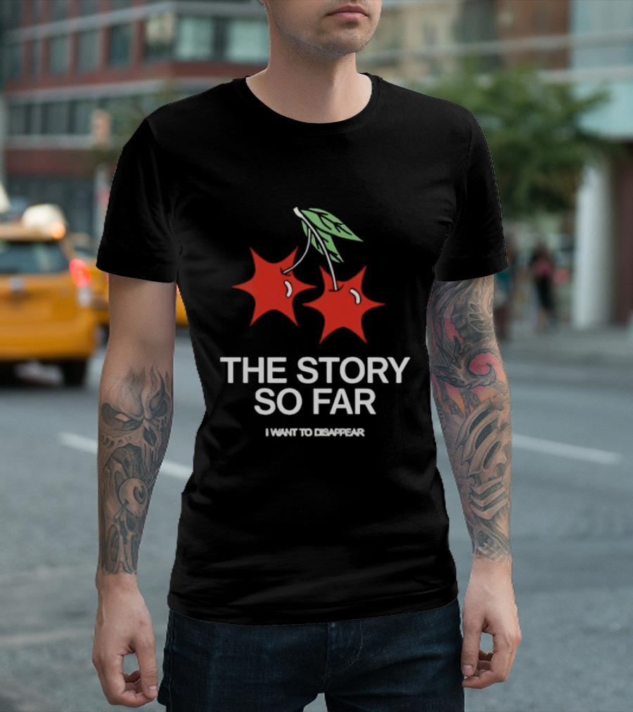 The Story So Far I Want To Disappear Pop Punk Band Red Star T-Shirt