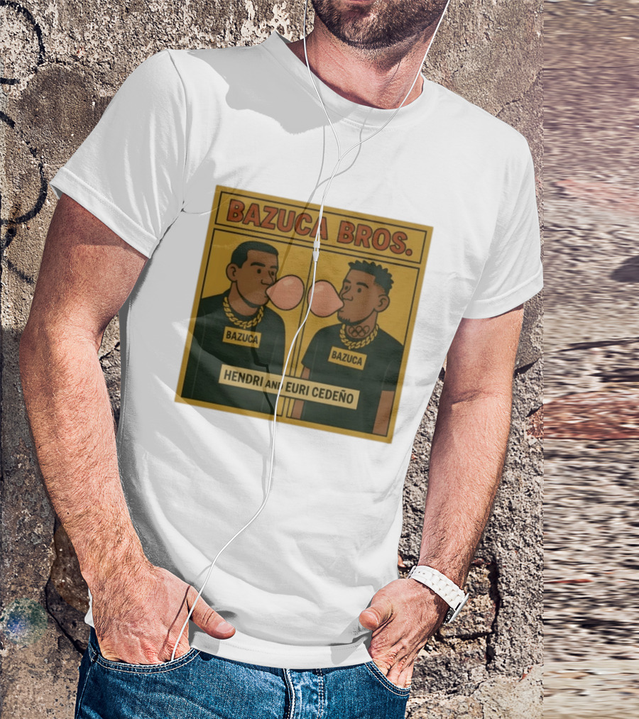 Bazuca Bros Hendri And Euri Cedeño Bubblegum Bazuca T-Shirt