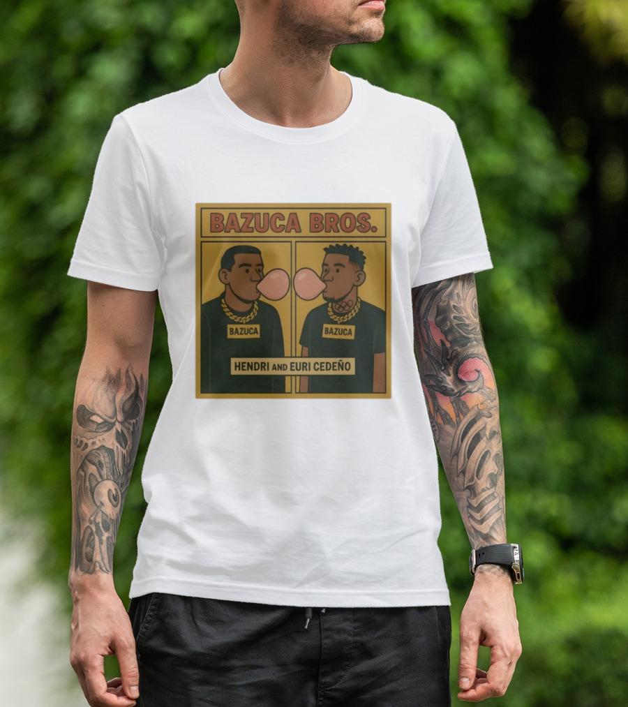 Bazuca Bros Hendri And Euri Cedeño Bubblegum Bazuca T-Shirt