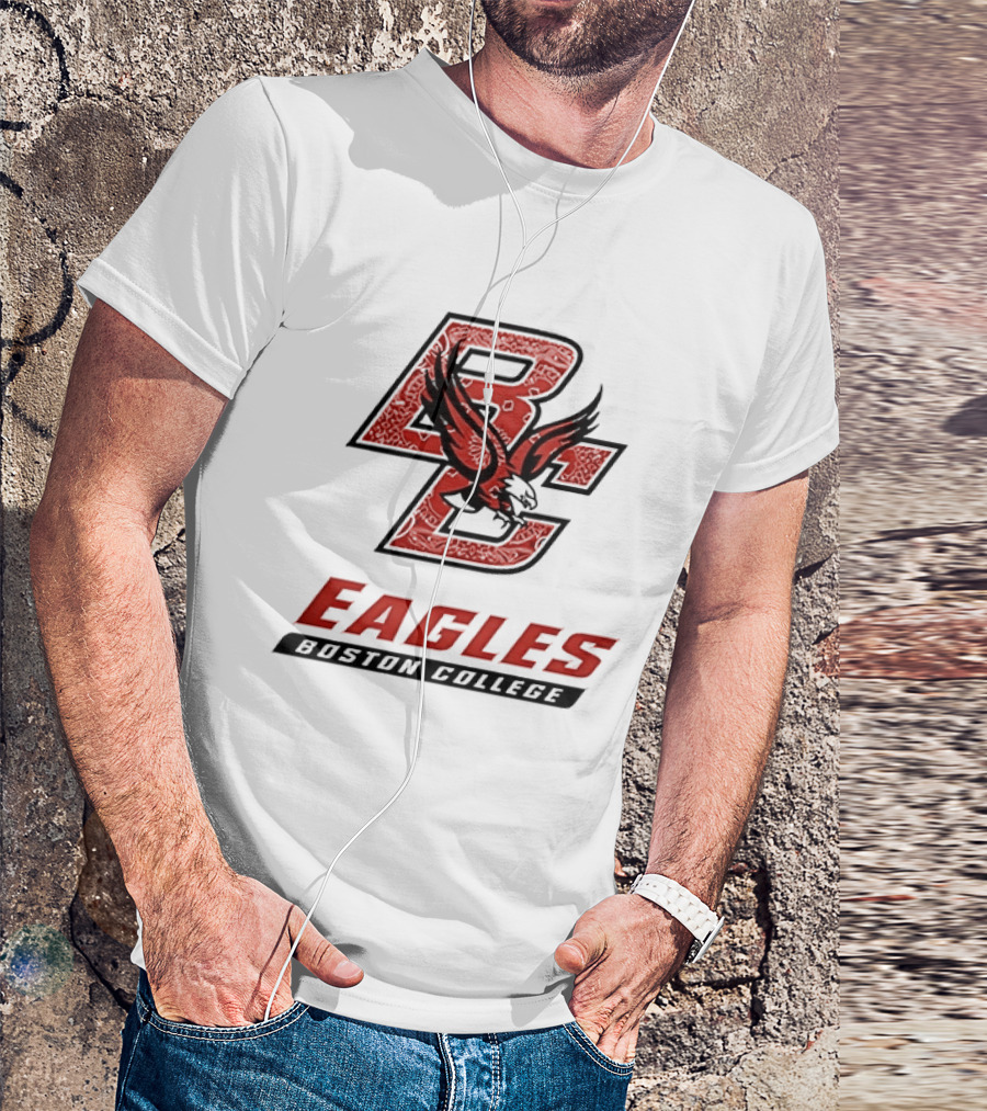 Boston College Eagles BC NCAA Red Eagle T-Shirt