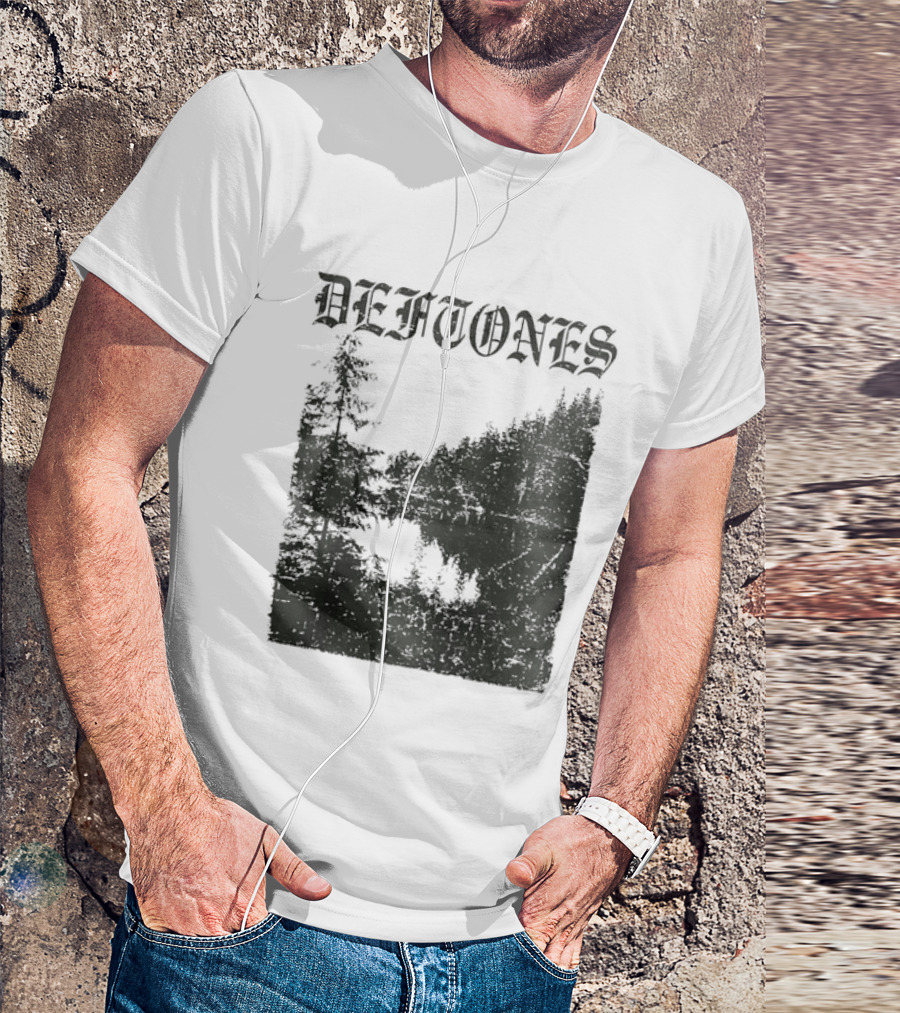 DEFTONES Forest Lake Landscape Alternative Metal T-Shirt