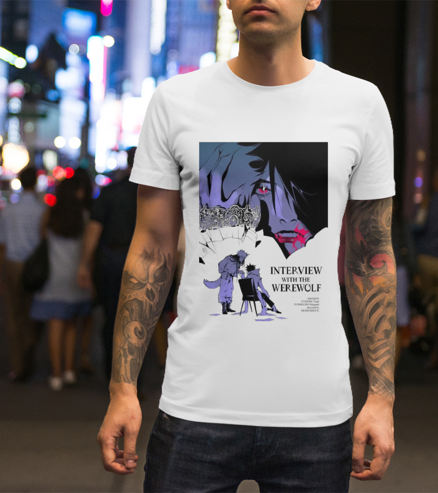 Interview With The Werewolf Yuji Itadori Megumi Fushiguro Momoshokui T-Shirt