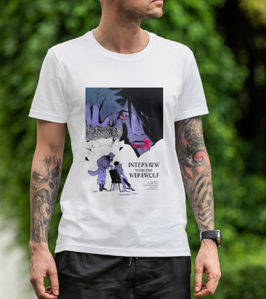 Interview With The Werewolf Yuji Itadori Megumi Fushiguro Momoshokui T-Shirt