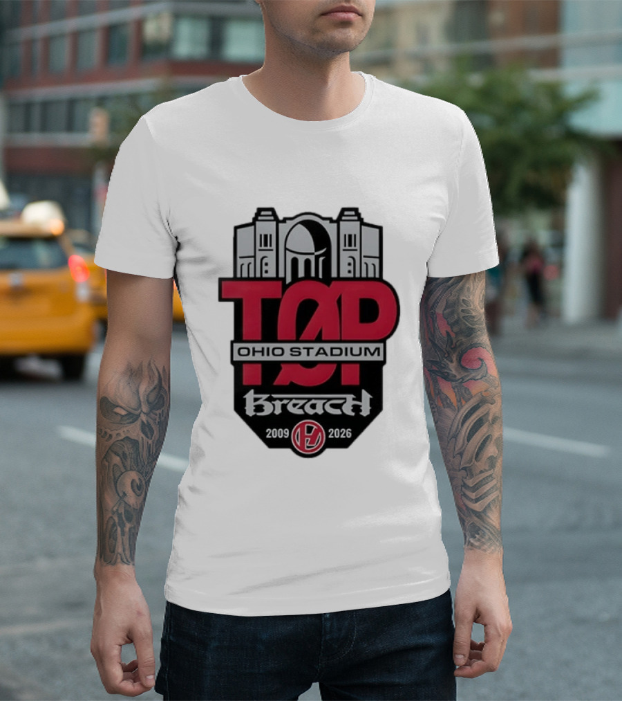 Twenty One Pilots Ohio Stadium TOP Breach 2009 2026 T-Shirt