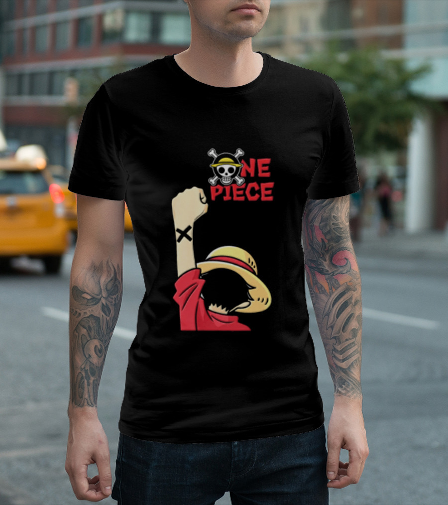 Neha Bora Luffy One Piece Straw Hat T-Shirt