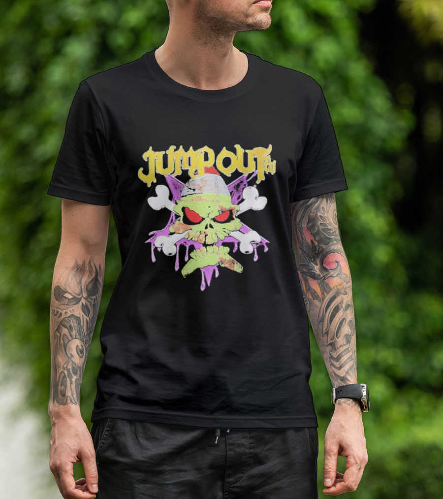 Jumpout Bomb Skull Crossbones 2025 Tour T-Shirt
