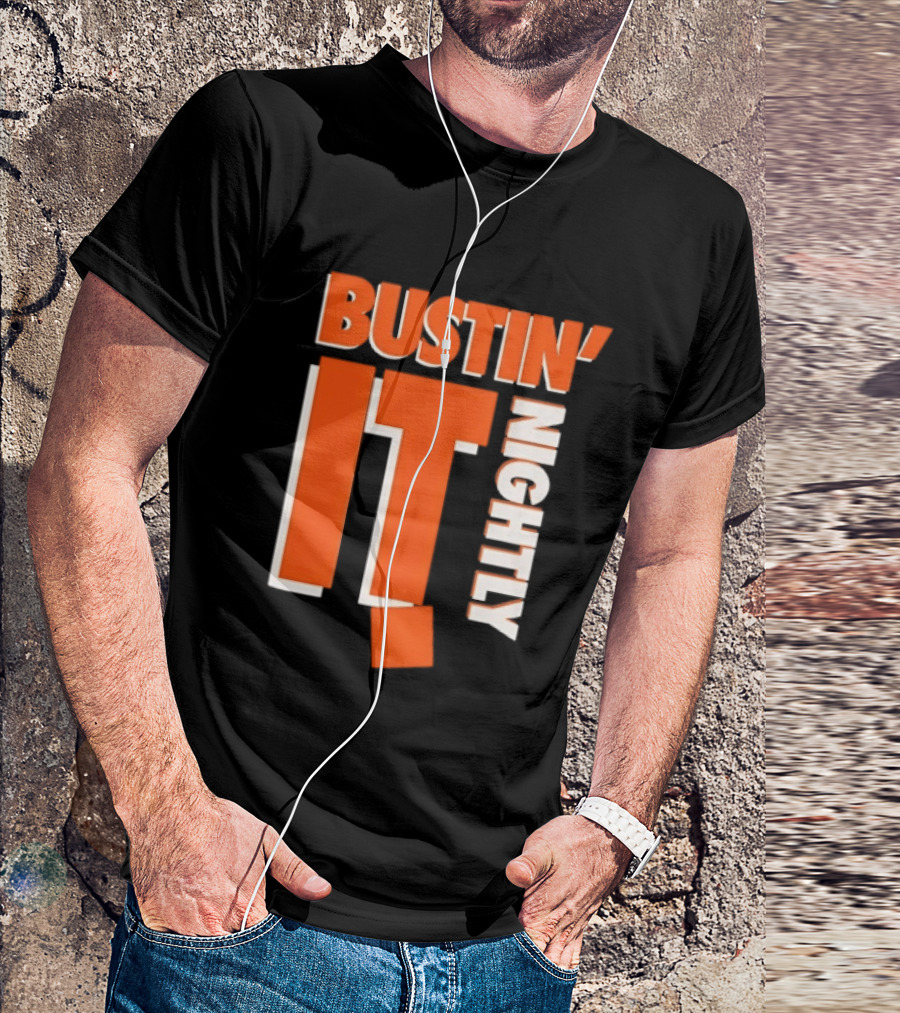Bustin' It Nightly Sportswear Athletic T-Shirt