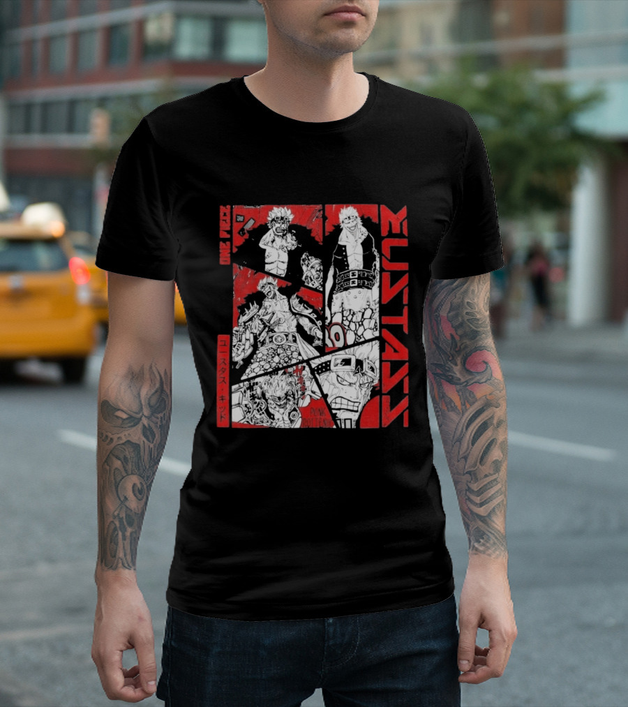Eustass Kid Punk One Piece Washed T-Shirt