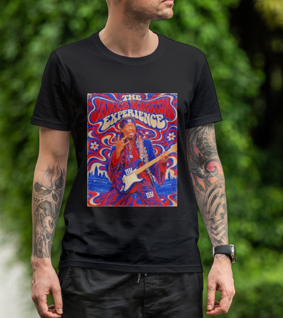 The Jameis Winston Experience New York Giants MetLife Stadium Gameday T-Shirt
