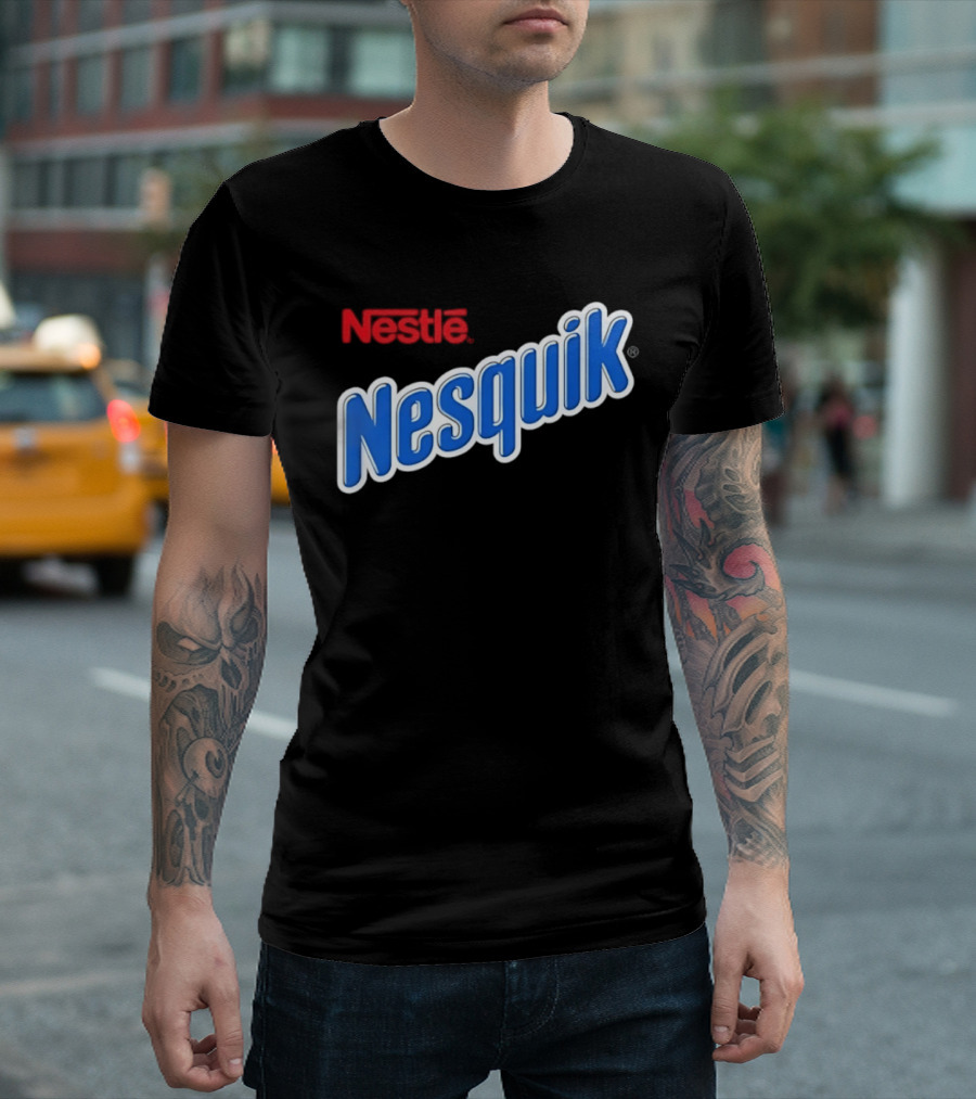 Nestle Nesquik Chocolate Milk Beverage T-Shirt